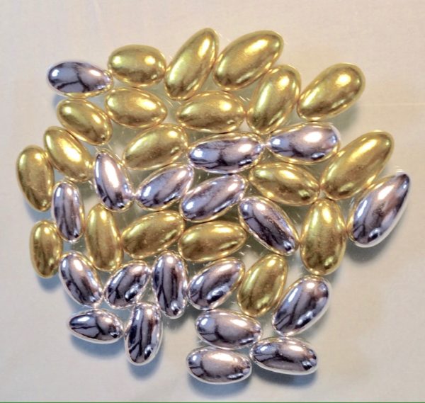 Confetti Oro e Argento alla Mandorla